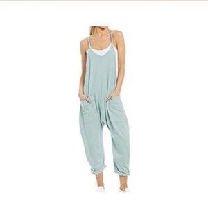 Women's Light Blue Jumpsuit